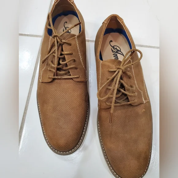 Amalfi | Shoes | Nwob Amalfi Perforated Suede Lace Up | Poshmark
